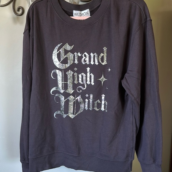 Wildfox Tops - NWT Wildfox Grand High Witch sweatshirt Rare